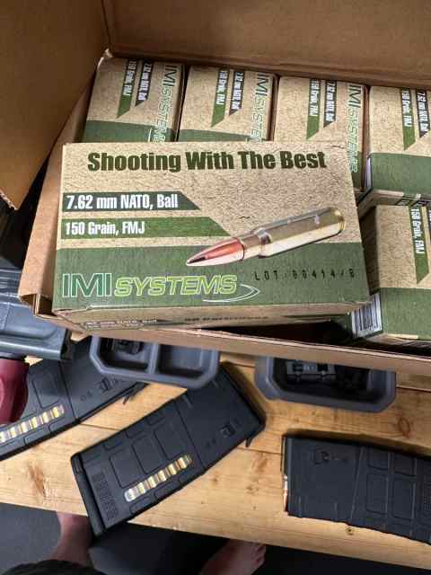 IMI 7.62x51 NATO (.308) 150gr FMJ 460rds 