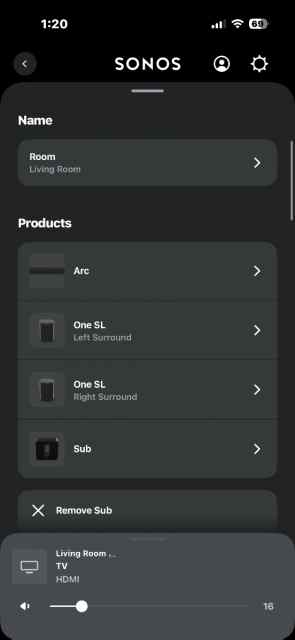 Sonos speakers