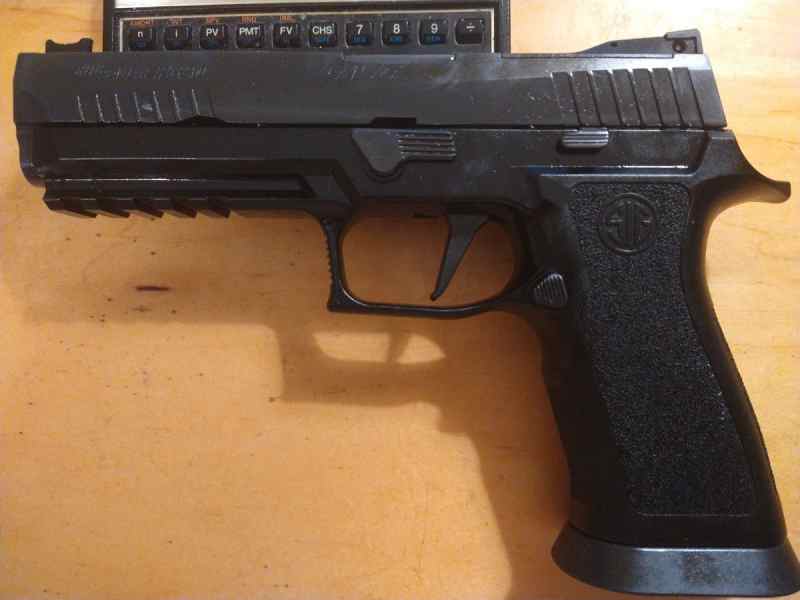 Sig p320 X Five, 4 mags, Like-New