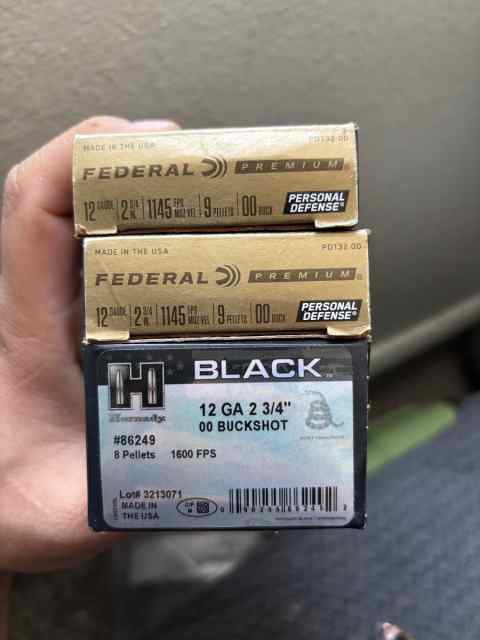 12 gauge personal defense shotgun ammunition 