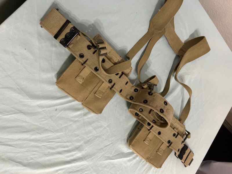 IDF Israeli IMI  UZI LBE