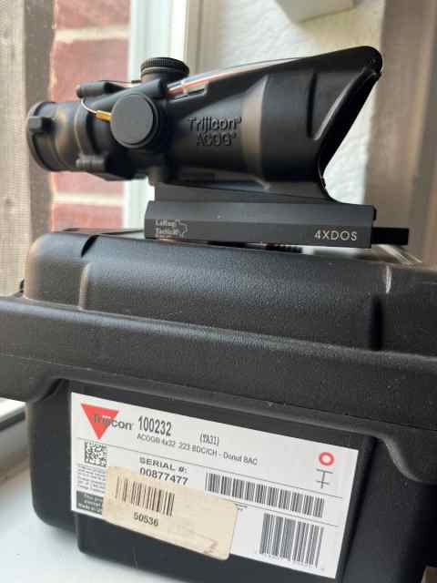 Trijicon 4x32 .223 BDC/CH - Donut BAC, LaRue Mount