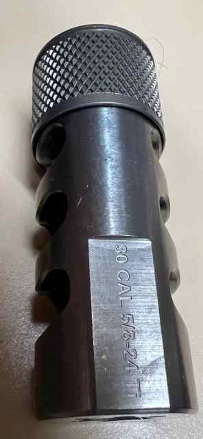 Titanium Self timing muzzle break