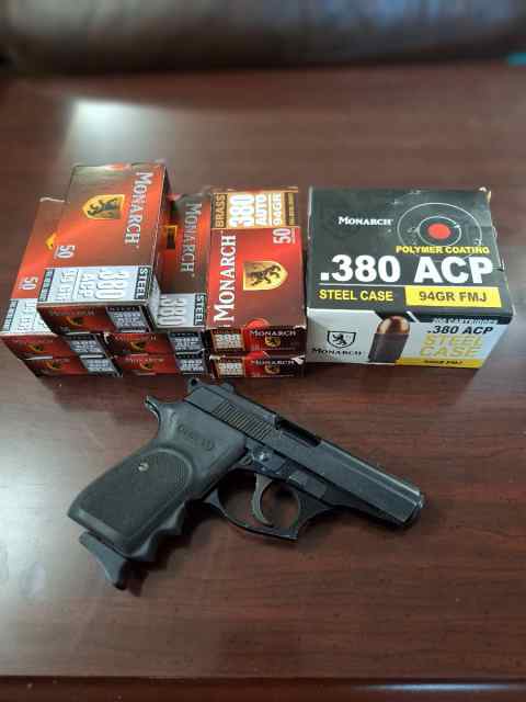 Bersa 380 with Ammo