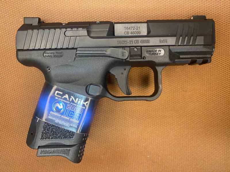 NEW IN BOX - Canik TP9 Elite SC Blackout -9mm-3.5"