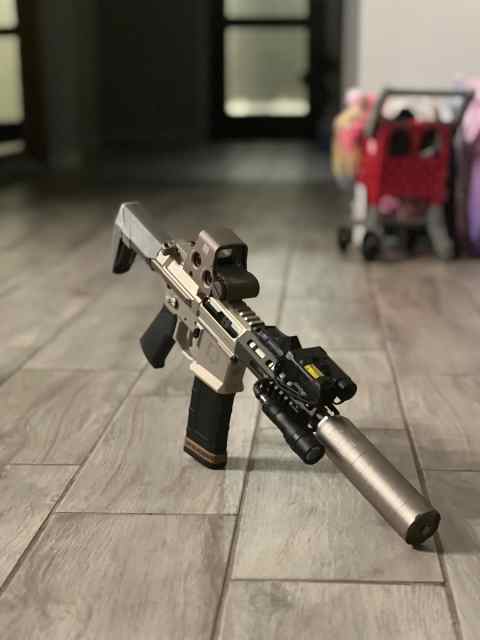 New Honey Badger 300blk setup
