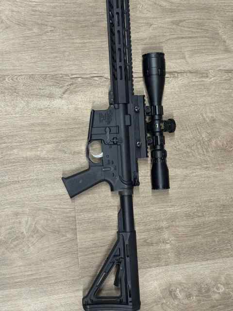 ANDERSON AM-1 W/ QUAD RAIL DISSIPATOR 5.56 NATO