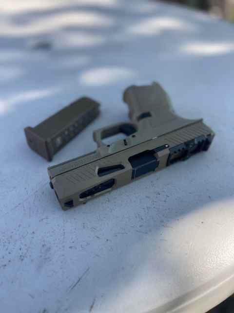 All new Glock 19 Gen 5 MOS, 507c Green Optic