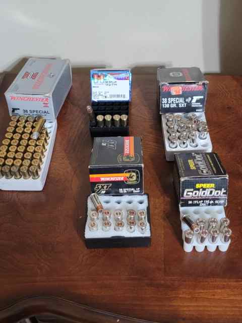 Different 38 Special hollow points