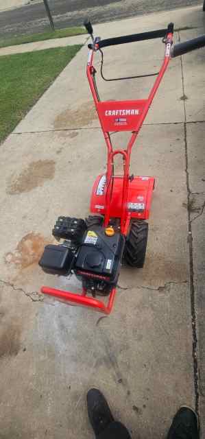 Craftsman Rear Tine Tiller. 