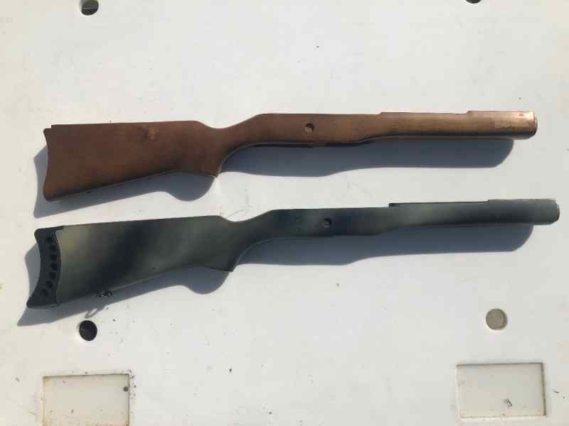 Two Birchwood Mini 14 stocks