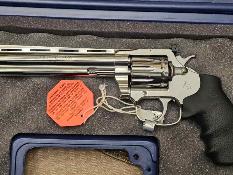  Colt King Cobra 22 Long Rifle 4.25in Stainless 