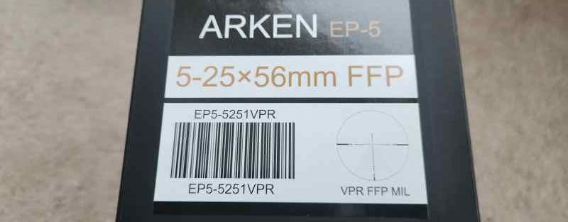 Arken EP5 5-25x56 With Extra accessories