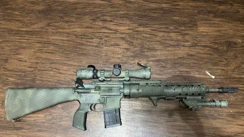 MK12 SPRish W/Leupold MK4 TMR scope