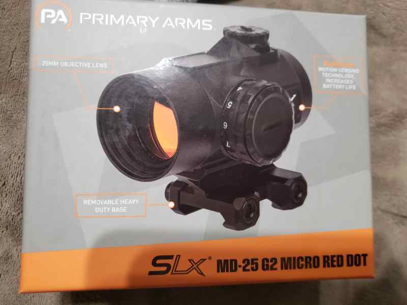 Primary Arms SLX MD-25 ACSS red dot