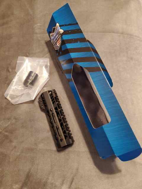 NIB PSA 7&quot; lightweight mlock handguard w/Bnut