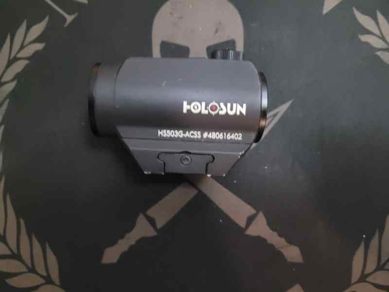 Holosun 503G ACSS reticle 