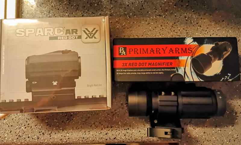 Vortex Sparc Red Dot &amp; PA 3x Magnifier