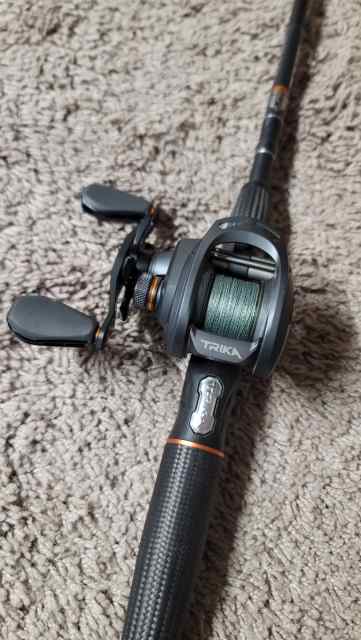 Trika Baitcaster Combo (left hand)