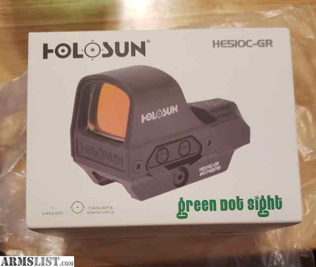 *LIKE NEW* Holosun 510C-GR and HM3X