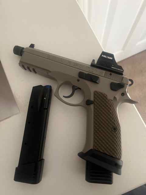 PRICE REDUCED CZ75 SP-01 Tactical Urban Grey