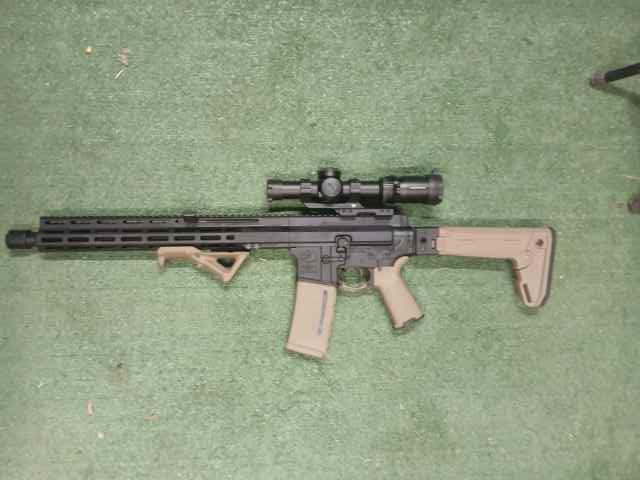 FOX TROT MIKE FM15 BUFFER LESS AR15 FOLDING