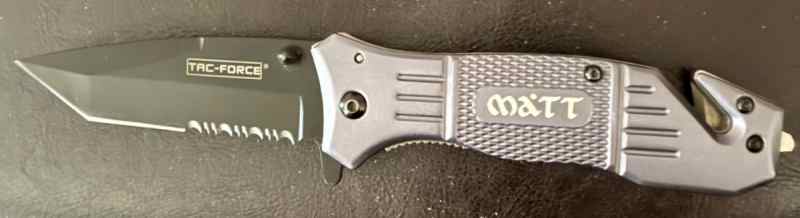 New Tac-Force assisted opening knife