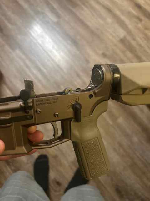 Aero lower with FRT 2 position WTT/WTS