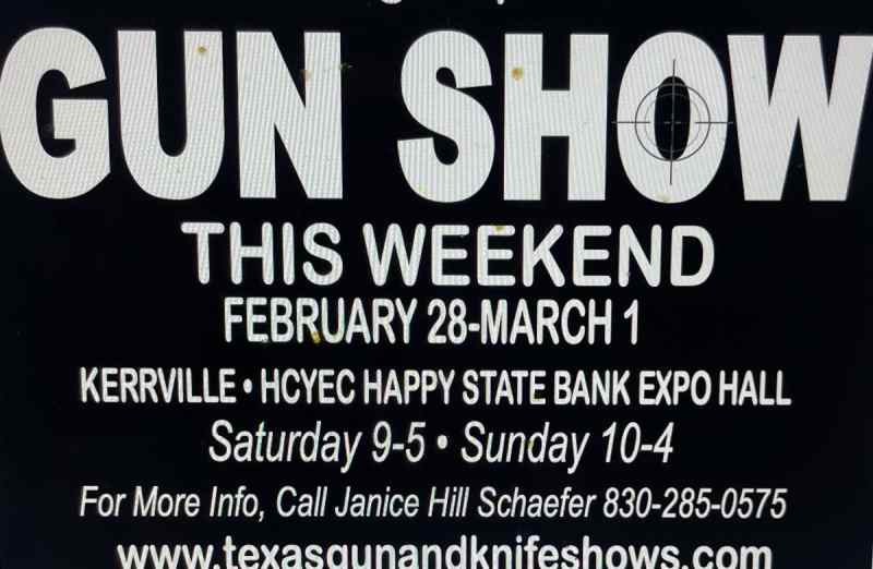Kerrville Gunshow This Weekend