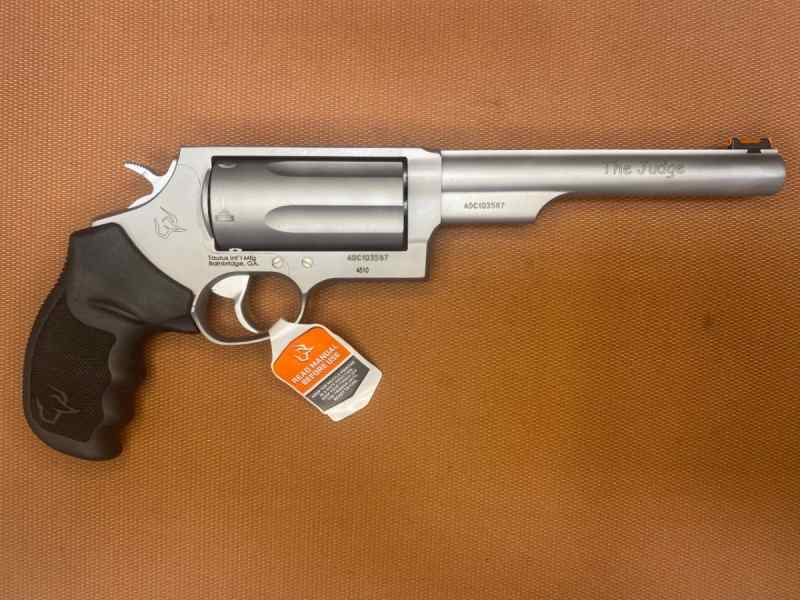 NEW IN BOX - Taurus Judge -  Stainless - 6.5&quot;