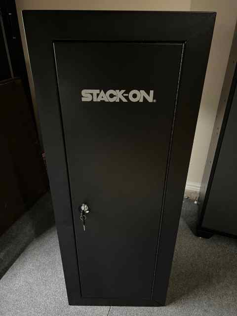 Stack-On Ammo Cabinet w/ LED Motion Lights - Great