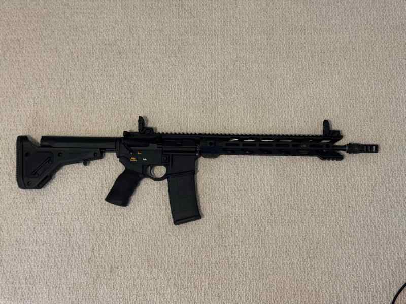 Suppressor Ready 14.5&quot; Pin and Weld 5.56 AR15