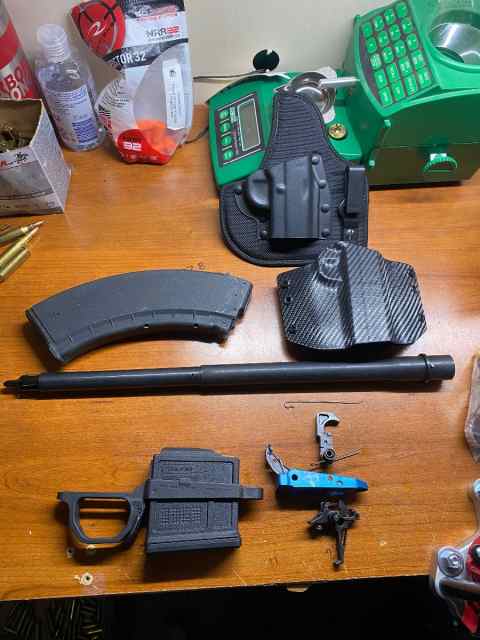 Misc parts for rem 700/AK/ colt officer/ar