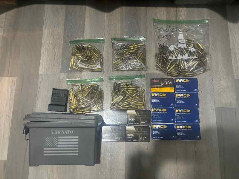 550 5.56 rounds PMC AAC Sabre Winchester