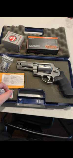 S&amp;W 500 4” with ammo sale or trade 