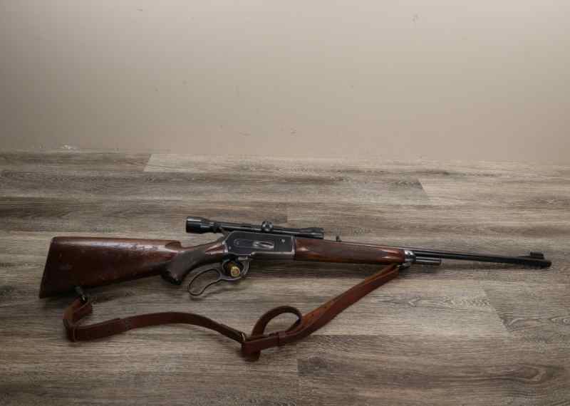 Winchester Model 71 Deluxe Lever Action Rifle .348