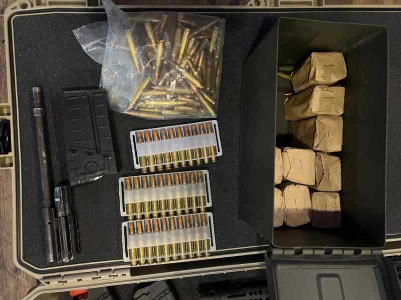 308 ammo for sale and Cetme 308 parts 