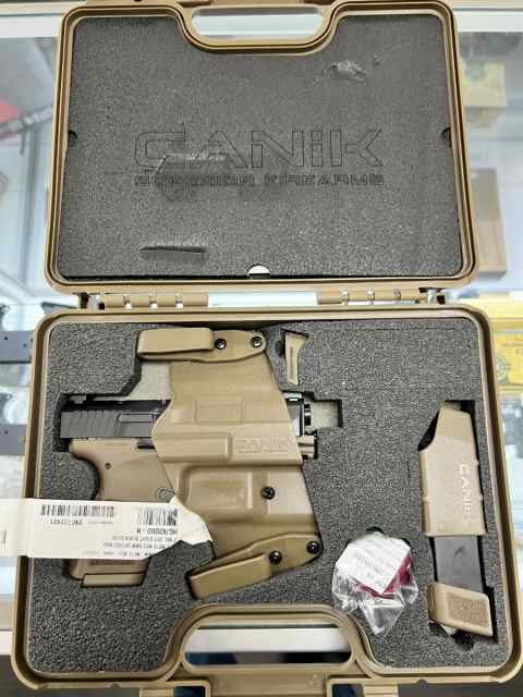 CANIK METE MC9 9MM BLK-TAN (WARF ARMS)