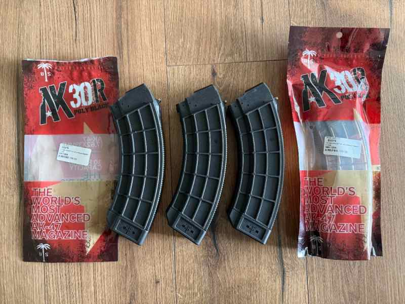 4 US Palm AK30R polymer mags