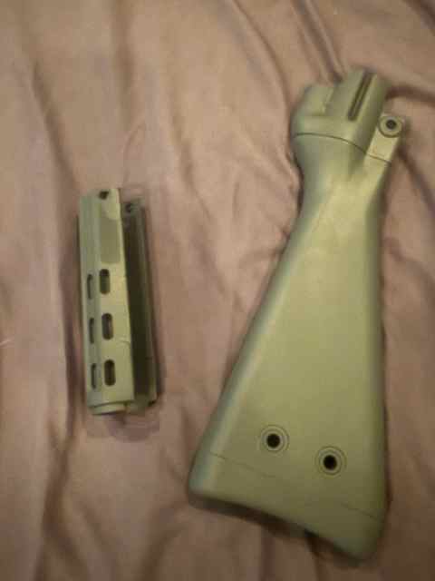 HK butt stocks and hand guards