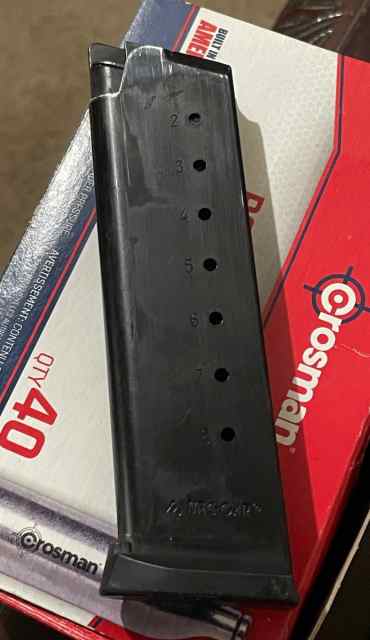 Meghan Blued 8rd 45acp mag