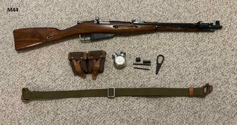 Mosin Nagants:  M38, M44, M91/30