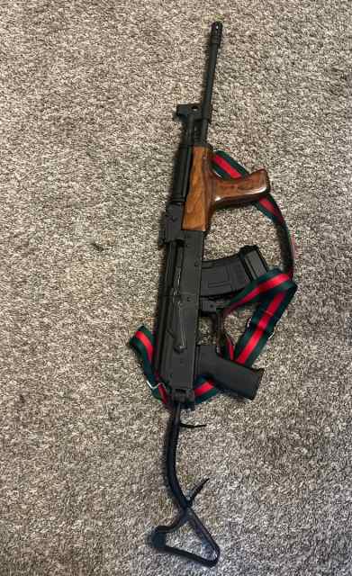 Romanian Ak &amp; glock 9mm