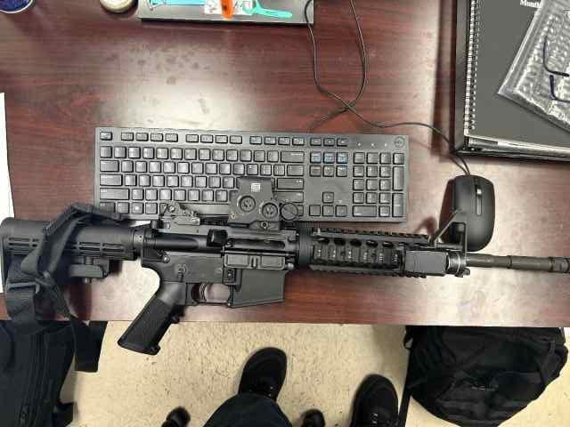 COLT SOCOM M4 carbine with eotech