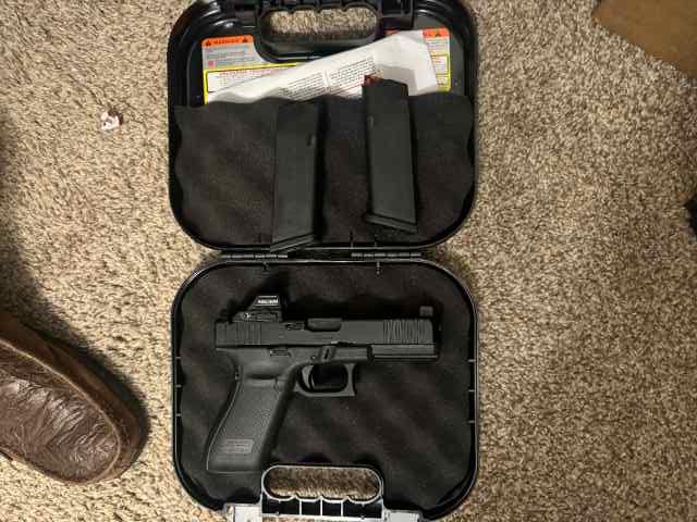 Lib Glock 21 mos 45 acp , Holosun 507, ammo