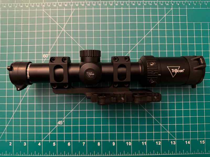 Trijicon Credo 1-4x24 on ADM QD mount