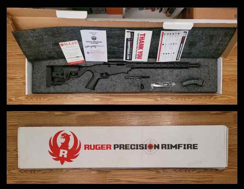 Ruger Precision Rimfire .22 LR threaded