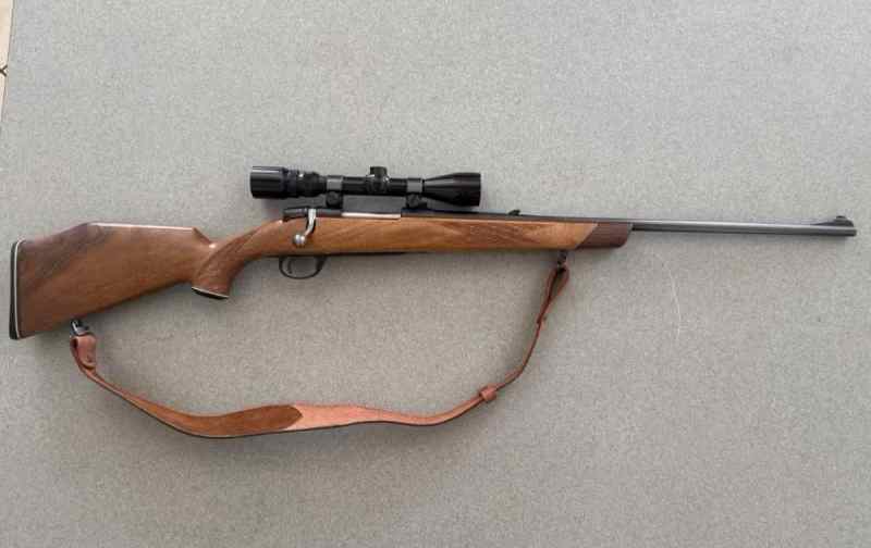Smith &amp; Wesson Model A .308 with Vintage Scope