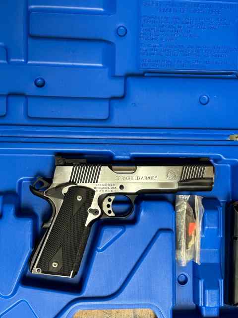 Springfield - Loaded Target Black Stainless - 1911