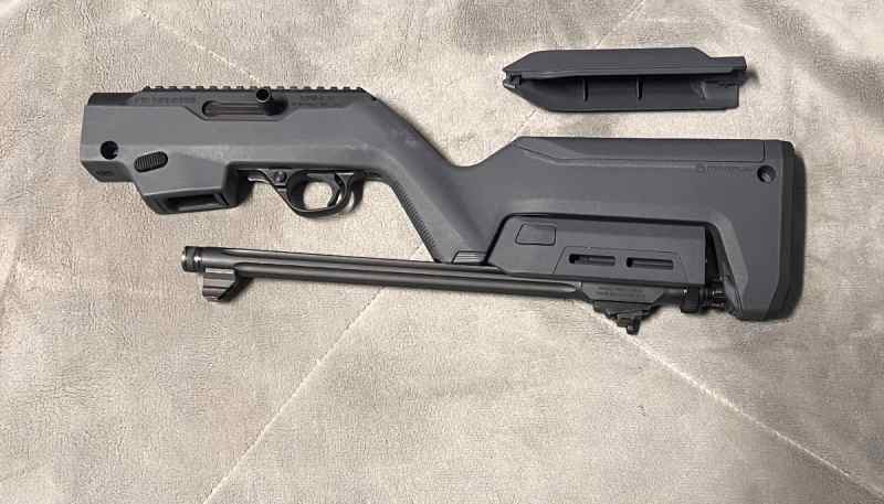 Ruger PC9 carbine Magpul backpacker 